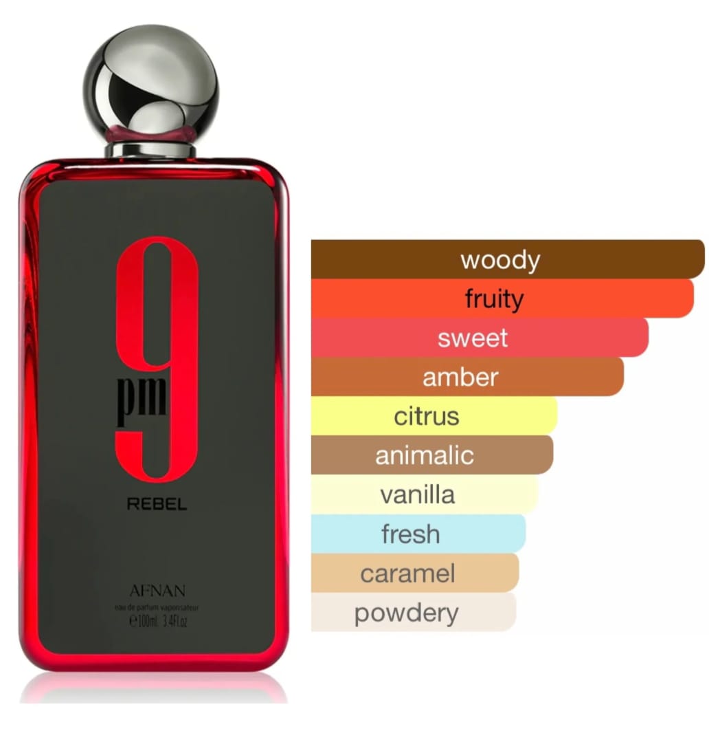 Afnan 9PM Rebel Eau de Parfum for Men