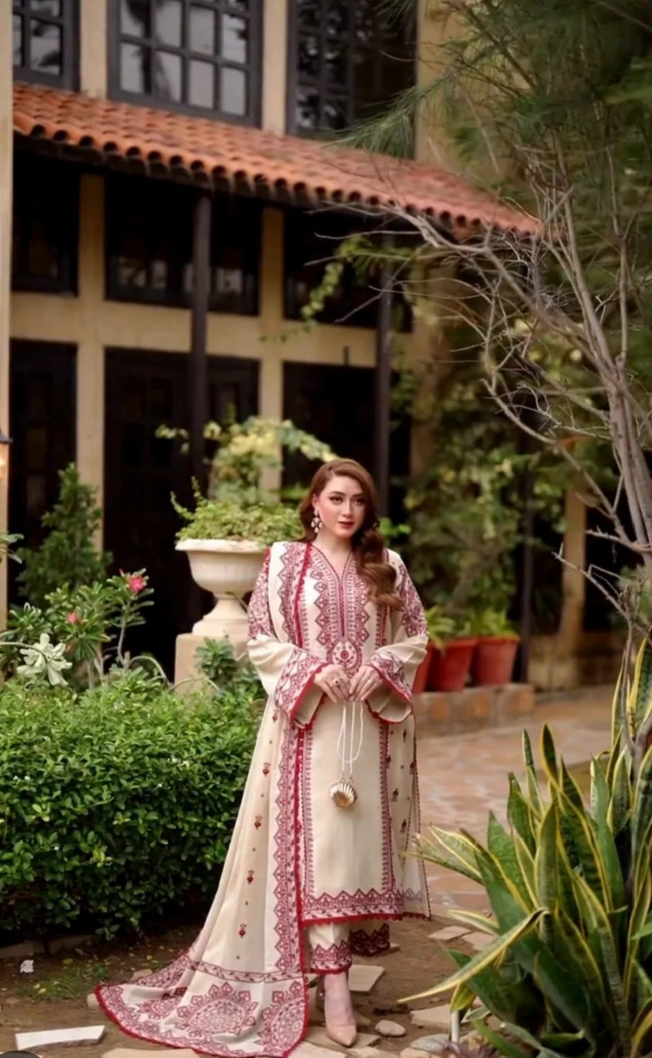 Elegant 3-Piece Winter Dress