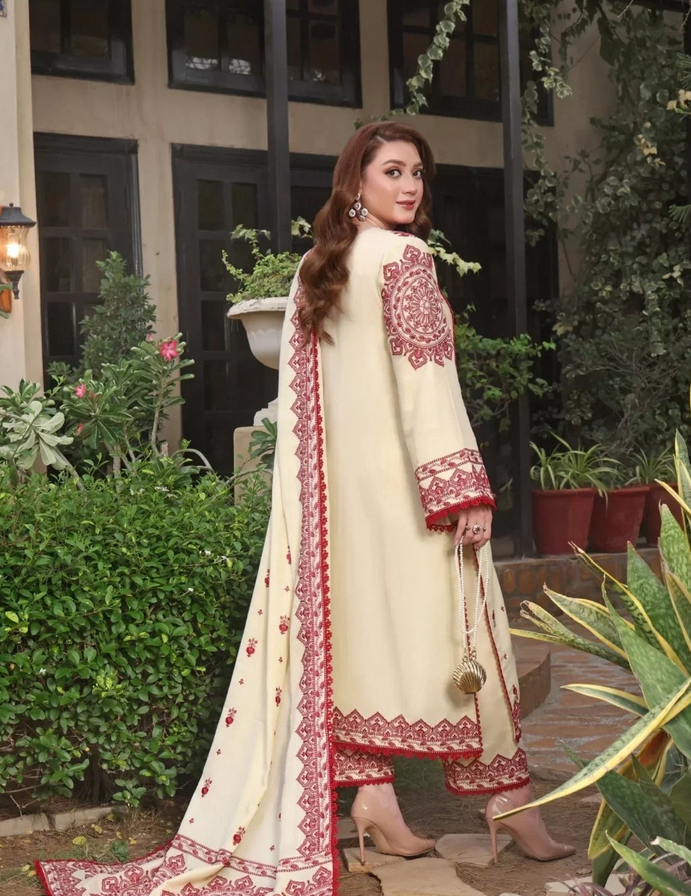 Elegant 3-Piece Winter Dress